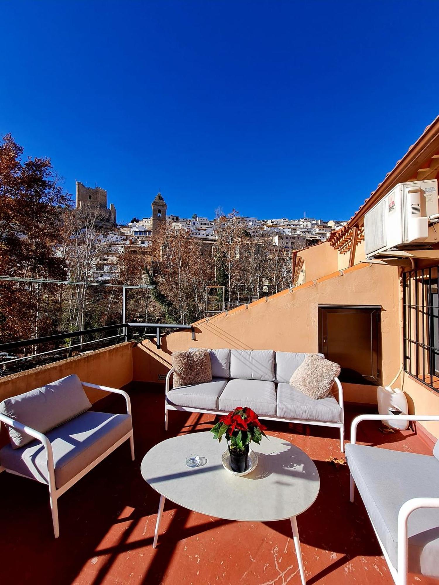 Apartamentos Los Robles Alcala del Jucar Buitenkant foto